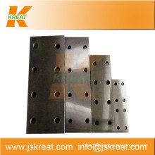 Elevator Parts|Guiding System|Elevator Cold-Drawn Guide Rail Fishplate|elevator guide rail fishplate